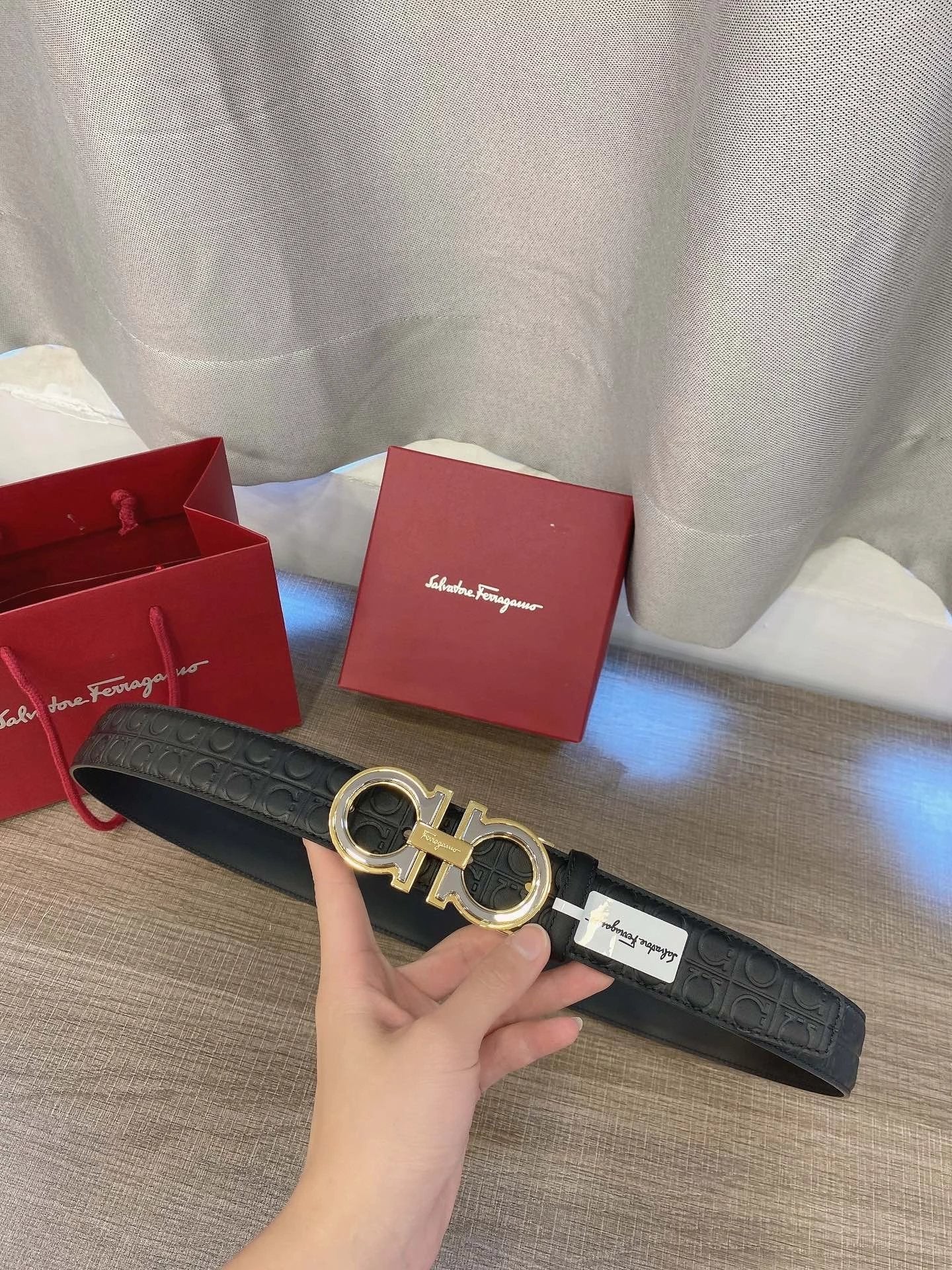 Ferragamo Belt Top version Original Single Belt Soft Cowhide Pant Belt Pure Steel Buckle Belt Men's Belt Full Leather Pant Belt New Men's Leather Belt Width3.5cm Fashionable All-Match Casual Belt Pants Belt Kuqi Men's Belt Belt