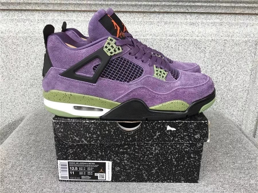 Air Jordan 4 shoes All-Match Fashion Men's Casual Sports Shoes--