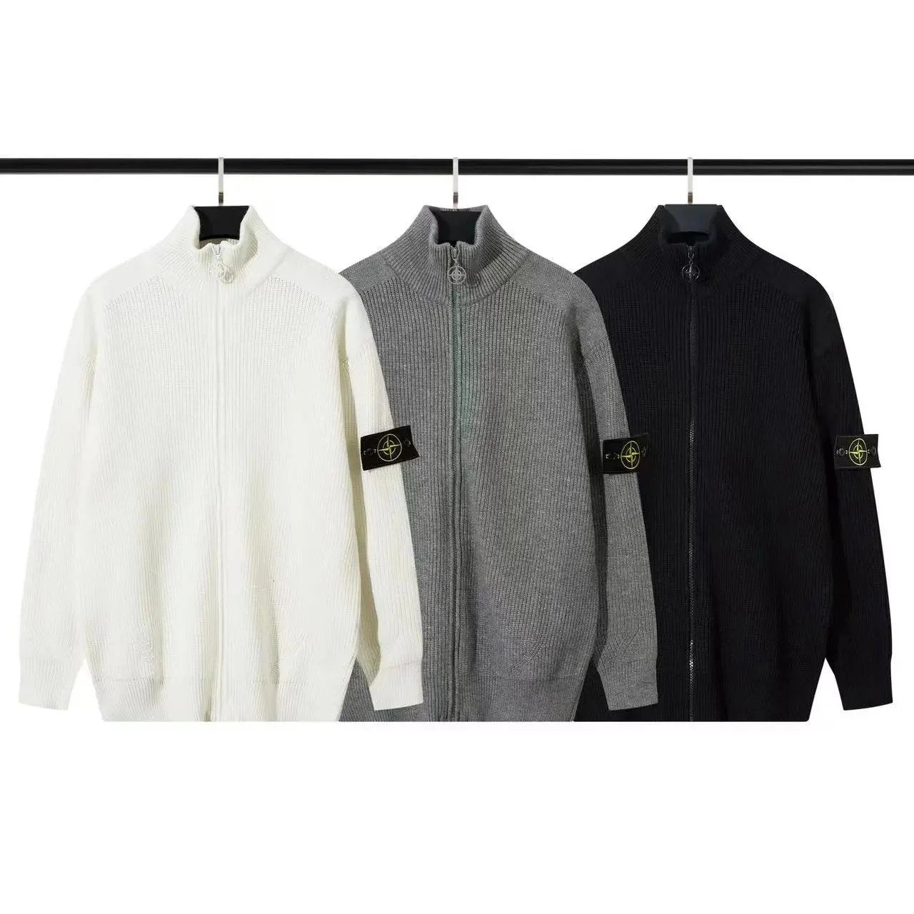 Stone Island Sweater S Fashionable Knitted Sweater