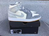 Air Jordan 1 Mid shoes New All-Match Trendy Men's Casual Sports Shoes