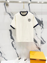 Gucci T-shirt Chest Letters1921Embroidery logo round Neck Short Sleeve25ss New Pure Cotton Unisex Style T T-shirt OS Loose Fit Base Shirt Top Half Sleeve T-Shirt
