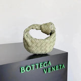 Bottega Veneta Women's Bag Top version 【Super Edition Counter Synchronization】23Early Spring New MINIJODIE Knotted Bag hobo Bag Genuine Leather Hand-Woven Bag Clutch Shoulder Bag Crossbody Bag Dinner Bag Jodie Tote Underarm Bag hobo Women's Bag Jodie Dump