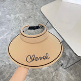 Chanel Hat Sun Hat with Dustproof Bag High Quality Fashion Big Hat2024Summer New Ice Silk Sun Hat Topless Hat
Light Luxury Temperament～Travel Essential