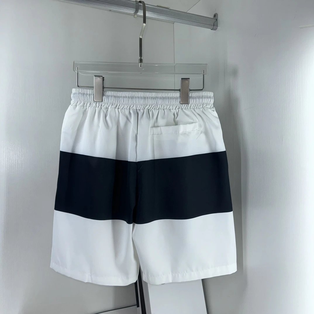 Balenciaga Shorts Color Block Beach Shorts25ss New Five-Point Pants os Loose Quick-Dry Unisex Casual Trendy Brand Big Shorts5Pants