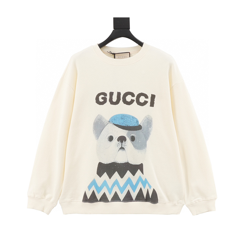 Gucci Hoodie Fun Cartoon Series Printed Crew Neck Sweatshirt Men and Women Same Style