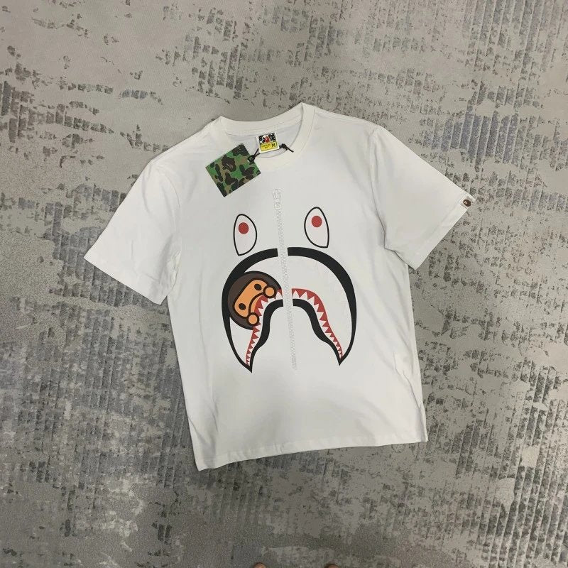 Bape T-shirt Fashion Brand Simple Fashion All-Matching T T-shirt DD