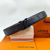 Louis Vuitton LV Belt Belt Men's Graffiti Casual All-Matching Men's Smart Guy Belt Trendy Brand Pant Belt Young Student Pants Belt