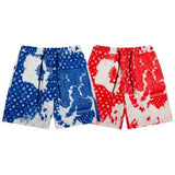 Louis Vuitton LV Shorts Full Print Gradient logo Beach Shorts Five-Point Shorts os Loose Quick-Dry Unisex Casual Trendy Brand Big Shorts25ss New Product5Pants