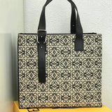 LOEWE Backpack Top version 【Surrogate Shopping Edition】BuckleTote Men's Tote Bag Office Worker Commuter Bag Computer Bag Handbag Loewe Men's Bag Business Briefcase Men's Handbag