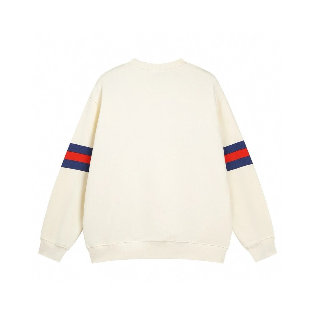 Gucci Hoodie Double G Printing logo Round Neck Sweatshirt Long Sleeve Base Shirt Jacket Top Fashion Unisex Sports Casual Loose Fit Versatile Autumn Winter New Arrival