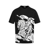 Burberry T-shirt Chest Plaid Pattern Print logo round Neck Short Sleeve25ss New Pure Cotton Unisex Style T T-shirt OS Loose Fit Base Shirt Top Half Sleeve T-Shirt