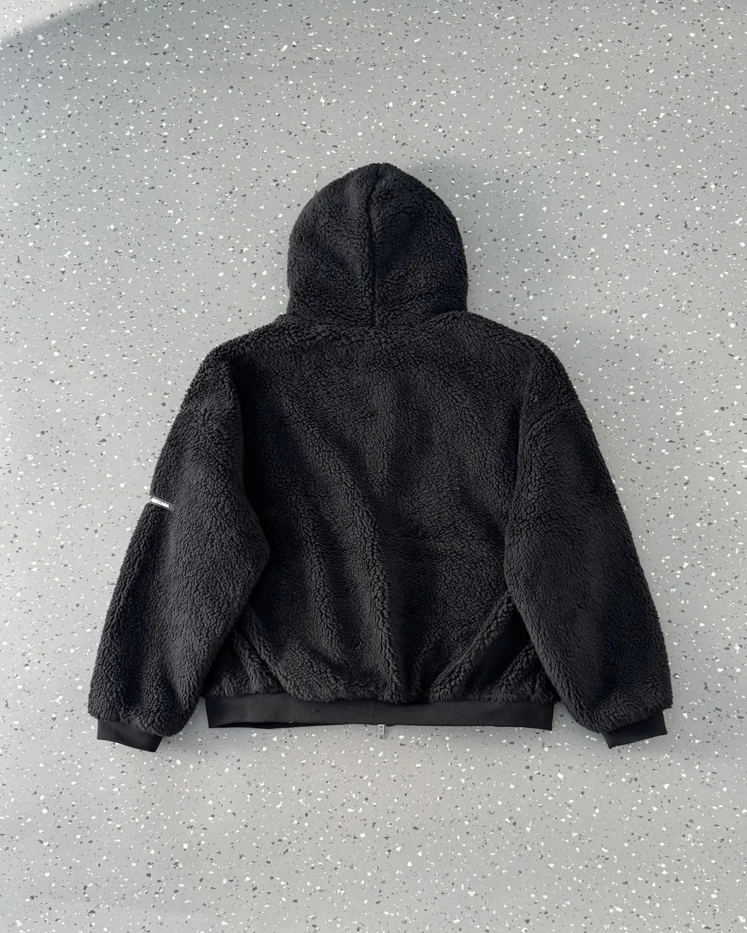 Balenciaga Down Jacket Silicone Armband Lamb Wool Hooded Cotton Jacket Thickened Warm Coat os Unisex Style24ss New Winter Products