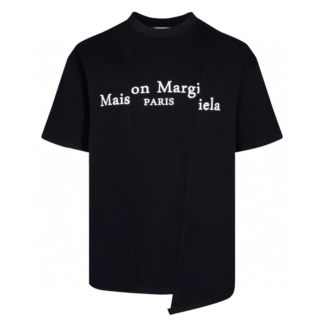 Maison Margiela T-shirt Top Version Counter Same Style Pure Cotton Summer Men's and Women's Same Fashion Loose All-Matching2024New Short Sleeve T T-shirt