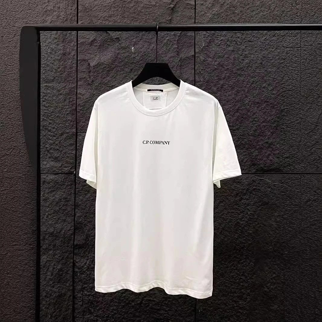 CP Company T-shirt High Quality Fashion Brand Printing CP Cotton Casual round Neck Men and Women Short Sleeve T T-shirt New Summer Loose Short Sleeves in Stock