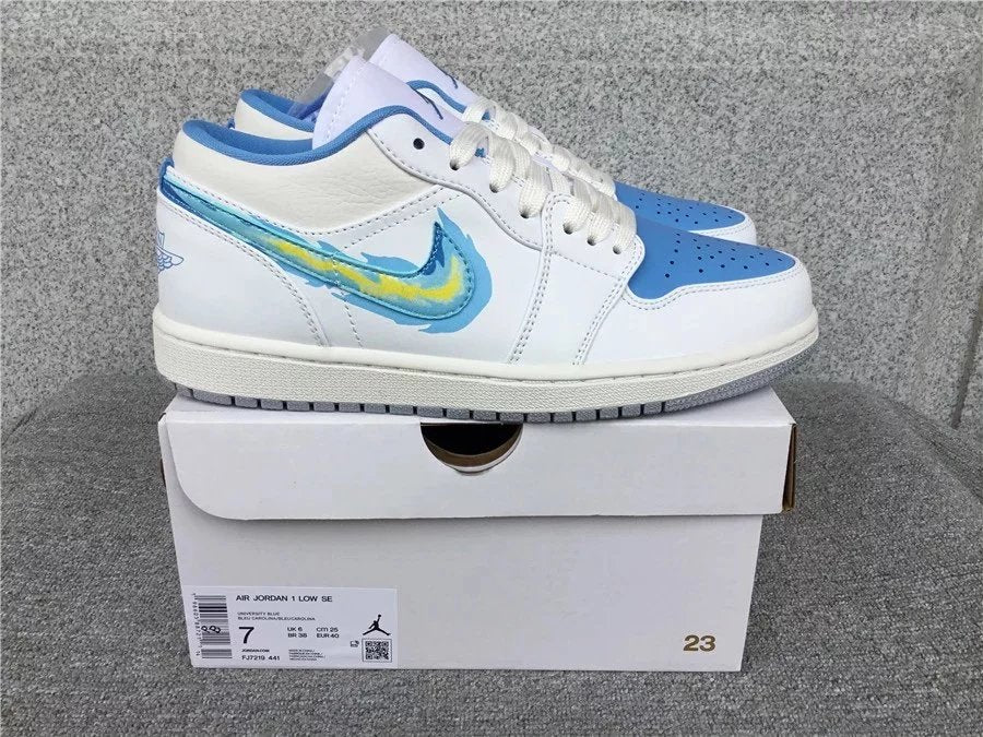 Air Jordan 1 Low shoes New All-Match Trendy Men's Casual Sports Shoes