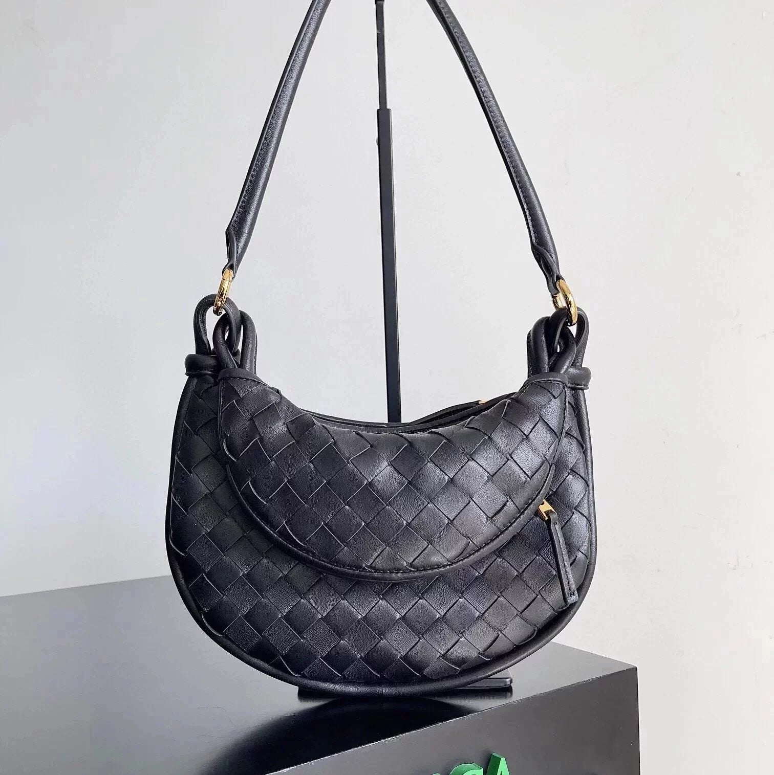 Bottega Veneta Women's Bag Top version 【Level Surrogate Shopping】Shu Qi Same Style New gemelli Handbag Twin Bag hobo Bag Underarm Bag Backpack Twin Bag Clutch Bag Backpack New Combination Bags Gemelli Gemini Woven Bag Woven Bag