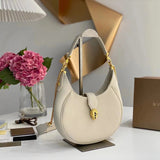 BVLGARI Bag Top version 【Original Leather】2022Spring and Summer New Women's Bag BVLGARI”Crossbody Bag Underarm Bag Blue Brand New SERPENTIELLIPSE Series hobo Bag Small Size Crossbody Bag Shoulder Bag Handbag Underarm Bag Cattle Leather Bag