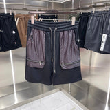 Louis Vuitton LV Shorts Front Pocket Full Print Jacquard logo Five-point Shorts25ss New Drawstring Casual Summer Pants5Two-in-One Casual Sweatpants for Men and Women, Pure Cotton Joggers