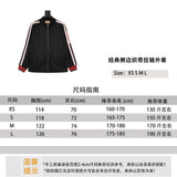 Gucci Jackets Coat Classic Side Ribbon Zipper Coat for Men and Women