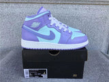 Air Jordan 1 Mid shoes New All-Match Trendy Men's Casual Sports Shoes