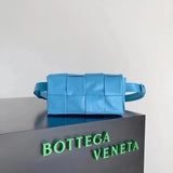 Bottega Veneta Women's Bag Top version 【Level Surrogate Shopping】New Men's Waist Bag Chest Bag Small Bag Mobile Phone Bag thebeltcassette Small Square Bag Plaid Waist Bag Chest Bag Rubik's Cube Bag8Plaid Waist Bag Men's and Women's Bags Crossbody Bag Oil