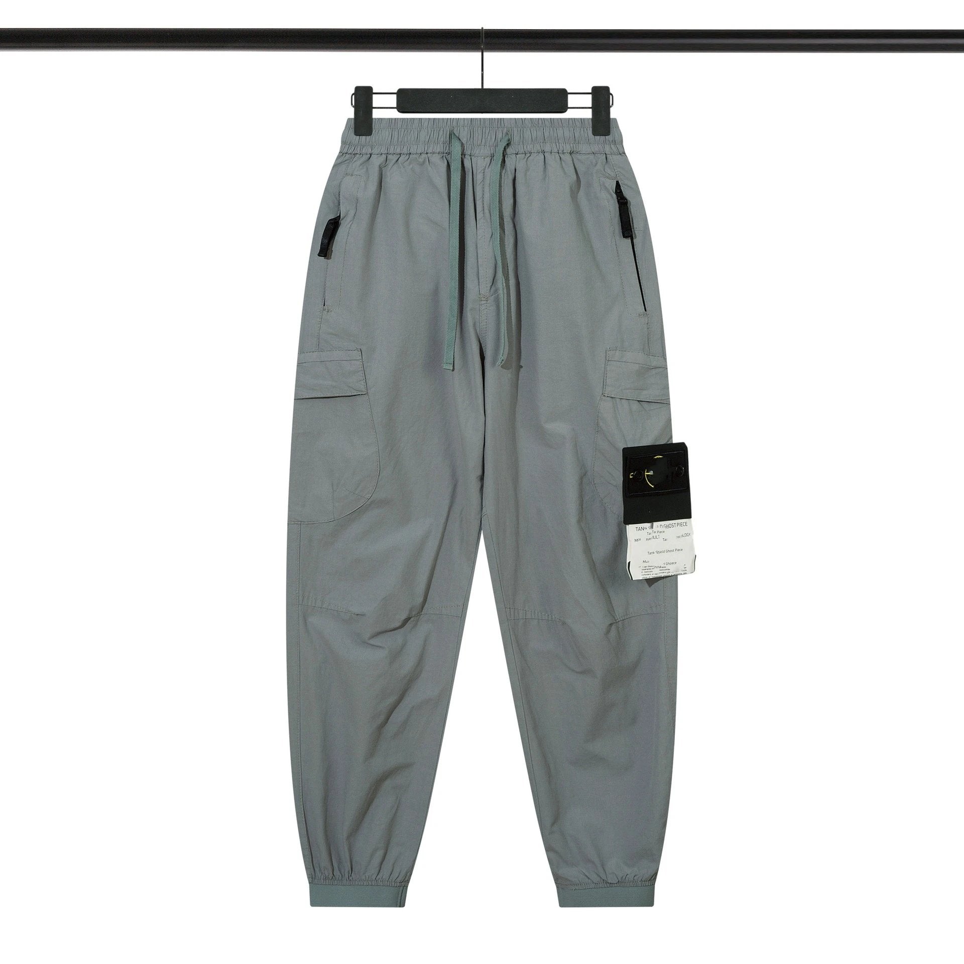 Stone Island Overalls New European and American Men's Workwear Casual Pants Thin Loose Trousers