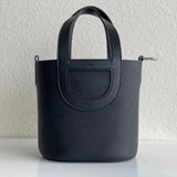Hermes women's bag Top version Picotin18cm Pig Nose Bucket Bag Handmade TC Women's Leather Handbag