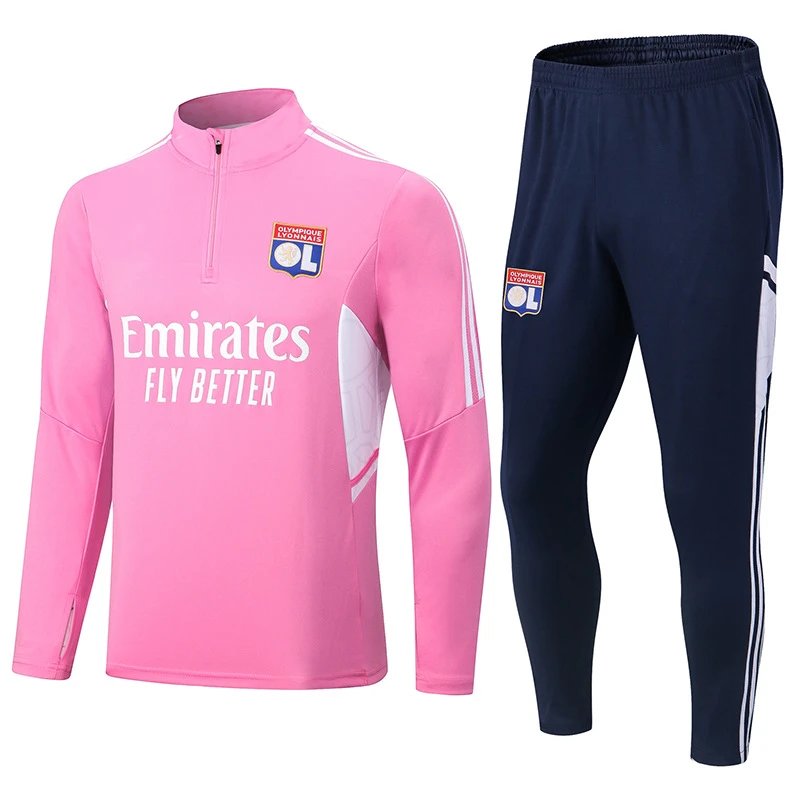Jersey Chelsea International Mi Atletico Madrid Training Wear Soccer Uniform Long Sleeve Main Suit Half Zipper Jersey