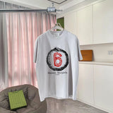 Maison Margiela T-shirt Chest Number Print logo round Neck Short Sleeve25ss New pure cotton T Unisex T-Shirt OS Drop Shoulder Loose Fit Base Shirt Top T-Shirt Short Sleeve
