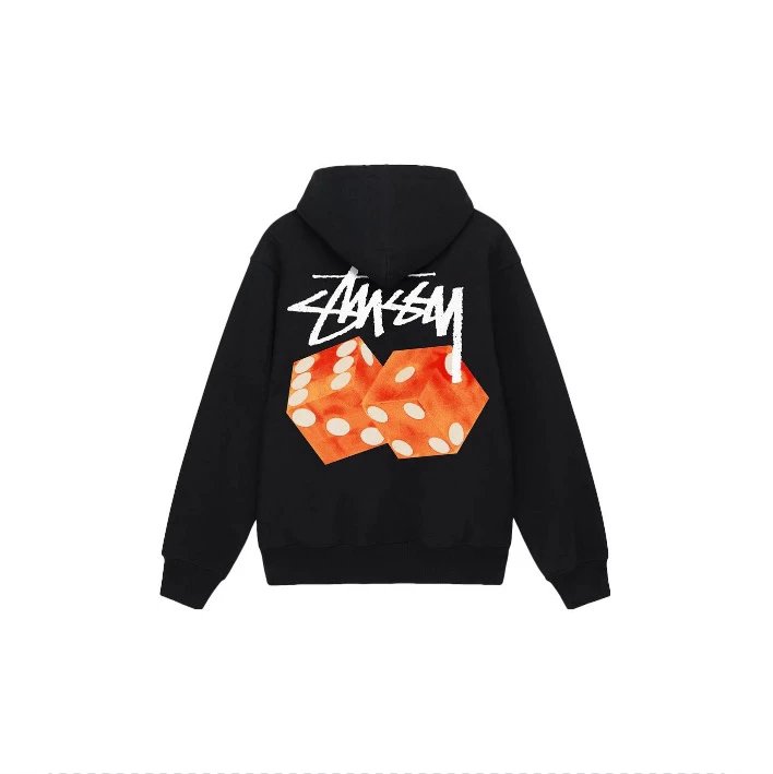 Stussy Hoodie Top Version Stuart Parade Hooded Pullover Fashion Loose Hoodie