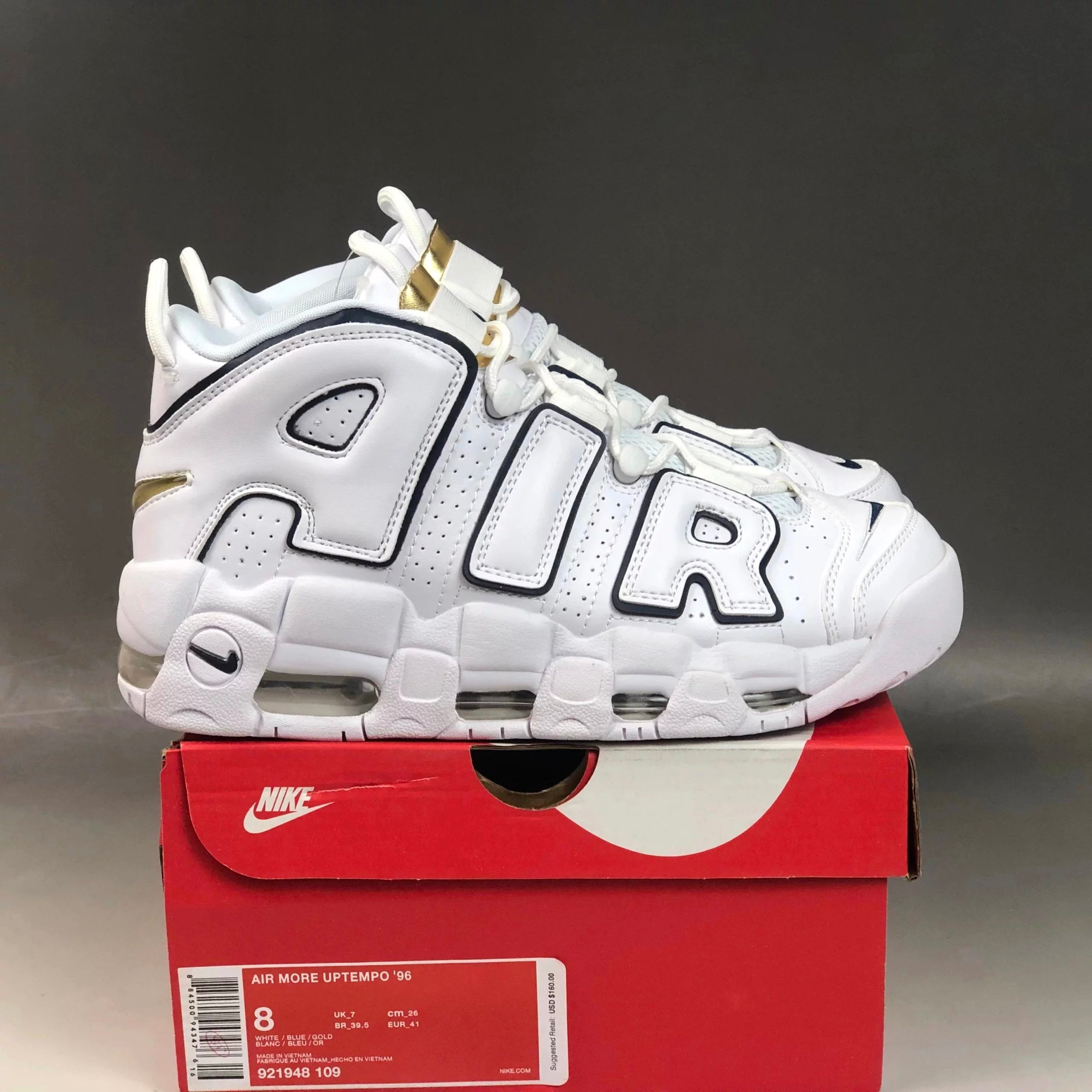 Nike Air More Uptempo shoes Fashion Trendy Sneakers