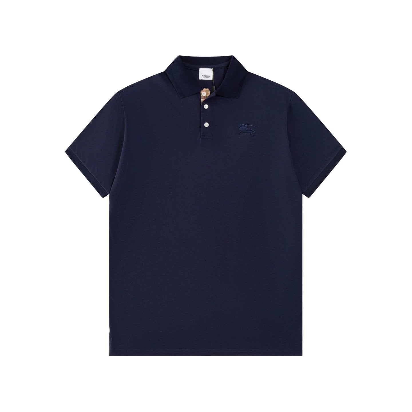 Burberry T-shirt Chest logo Embroidery polo Turn-down Collar Short Sleeve Business Casual Versatile Unisex b Home T T-shirt Half Sleeve