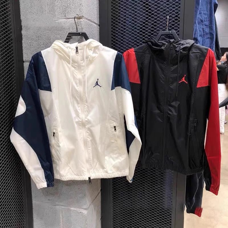 Nike Jackets Coat Woven Contrast Color Jacket Outdoor Jacket Coat Windcheater Men and Women DA9833