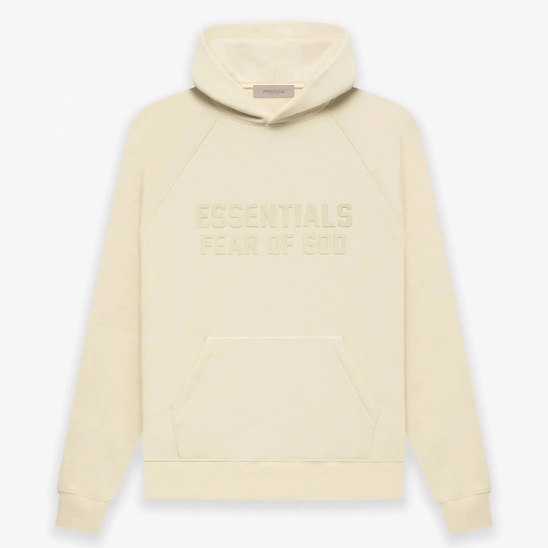 ESSENTIALS Hoodie Top Version Season 8 Multi-Line Flocking Printed Hoodie