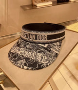 Dior Hat Air Top Hat Sun Protection Sun-Shade Fisherman Hat Wide Brim Embroidered Peaked Cap Men and Women