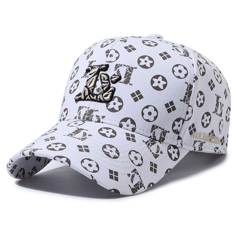 Louis Vuitton LV Hat 2024New Baseball Cap Men's and Women's Face-Showing Little Wild Hat Summer Sports Sun Protection Hat Fashion Street Peaked Cap