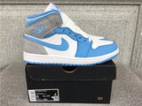 Air Jordan 1 Mid shoes New All-Match Trendy Men's Casual Sports Shoes