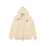 Burberry Hoodie New logo Zipper Hoodie Sweatshirt Jacket Top Unisex Sports Casual OS Loose fit versatile style