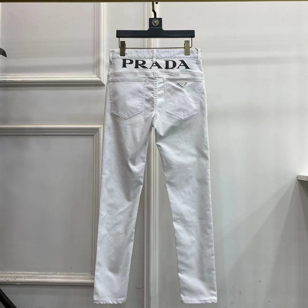 PRADA Jeans Classic All-Matching Comfortable Jeans026