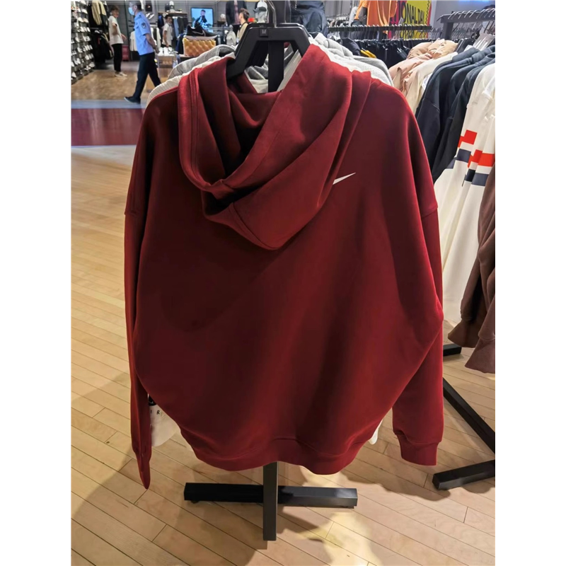 Nike 女款 Jackets 纯棉保暖透气长袖运动休闲连帽套头衫卫衣外套FB7650