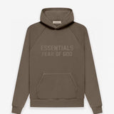 ESSENTIALS Hoodie Top Version Season 8 Multi-Line Flocking Printed Hoodie