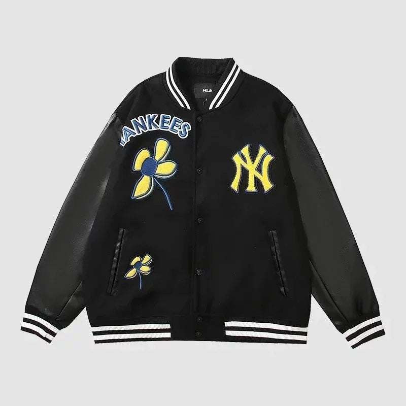 Louis Vuitton LV Jackets Fashion Brand Baseball Uniform1-9