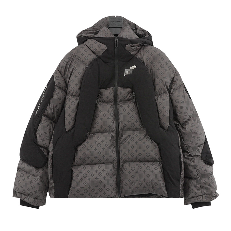 Louis Vuitton LV Down Jacket Limited Style Warm Feeling Hooded plus Size down Jacket Same Style for Men and Women