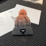 PRADA Hat Fashion Trend Knitted Hat