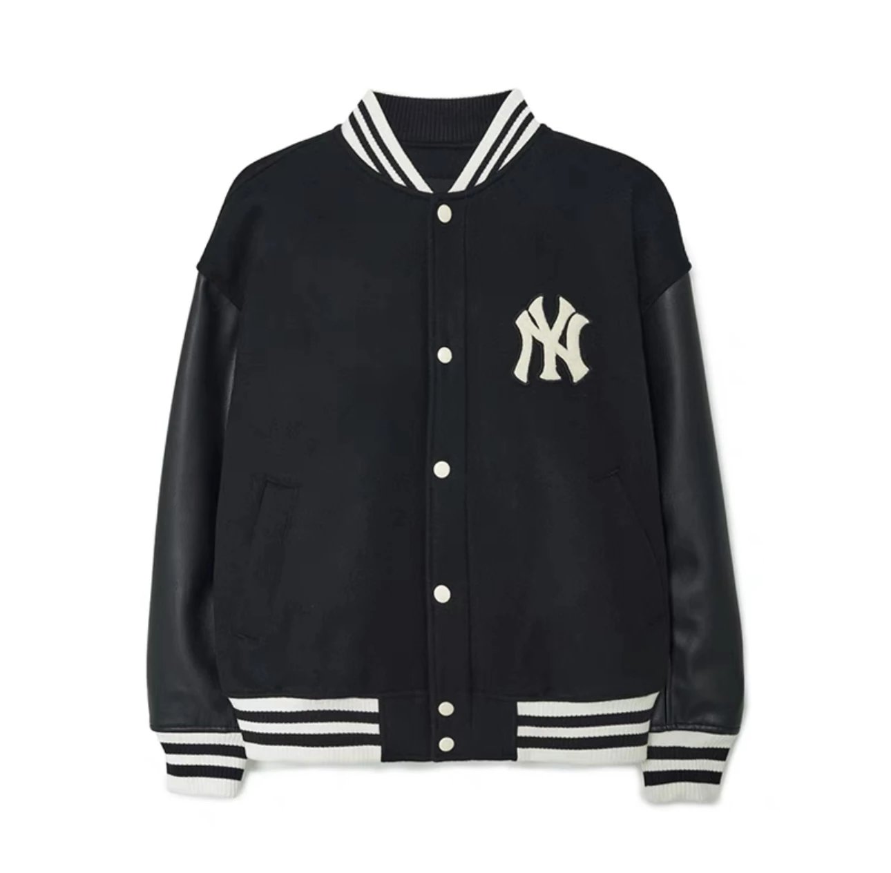 MLB Jackets Top Version Yu Shuxin Same Style Men and Women Couple College Style Wool Baseball Jacket New Jacket