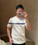 Burberry T-shirt Equestrian Knight Logo（EKD）logo round Neck Short Sleeve25ss New Pure Cotton Unisex Style T T-shirt OS Loose Fit Base Shirt Short Sleeve Top T-Shirt