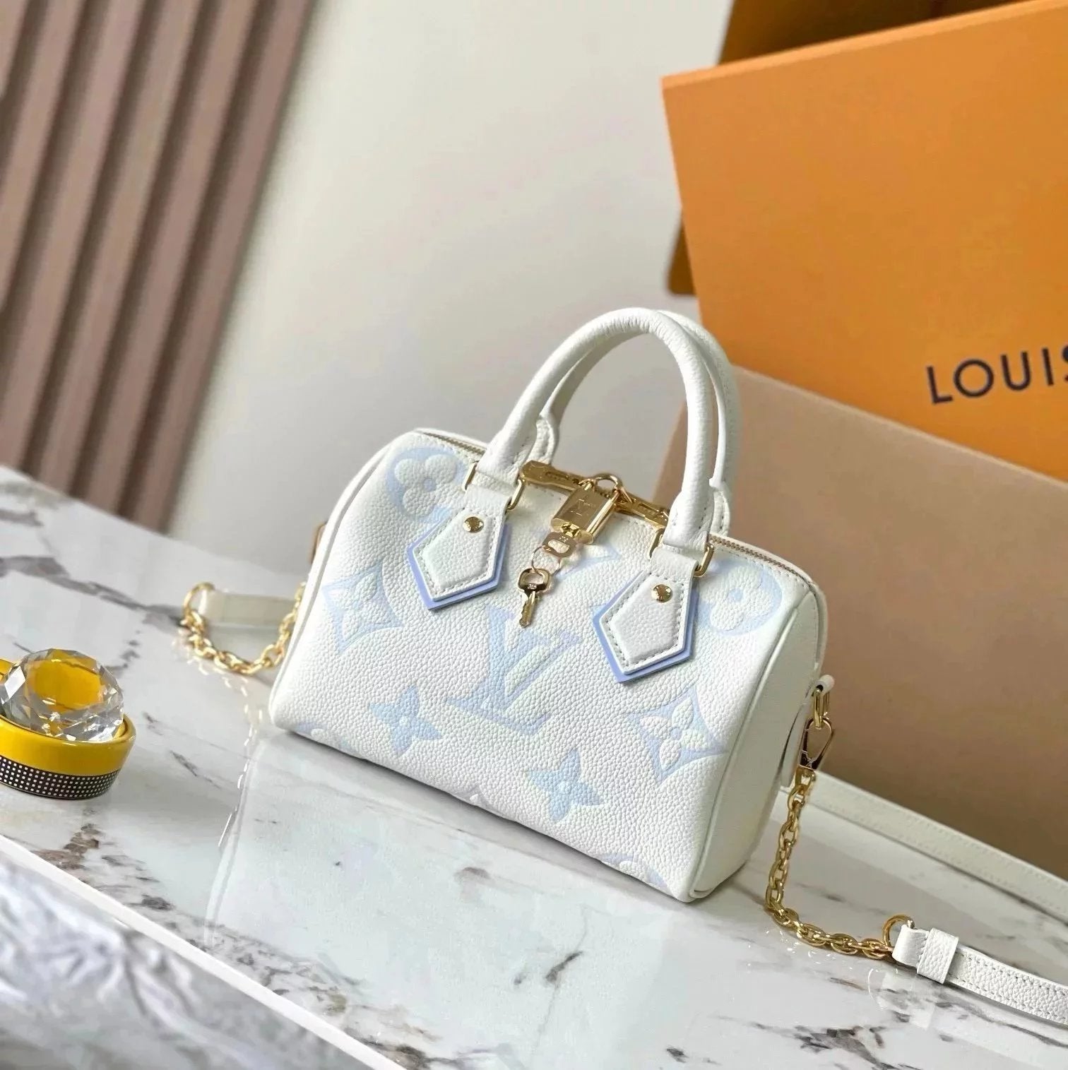 Louis Vuitton LV Women's Bag Top version 【Super MB Original Factory】NFC Dynamic Transcoding Chip Chip All-Steel Hardware M46883Speedy20M46875Full Leather Embossed Silk Screen Printing Pillow Bag Boston Bag Handbag Messenger Bag Shoulder Bag Women's Bag
