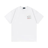 Balenciaga T-shirt Line Drawing Letters logo round Neck Short Sleeve25ss New pure cotton T Unisex T-Shirt OS Loose Fit Base Shirt Top Half Sleeve T-Shirt