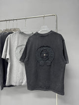 Chrome Hearts T-shirt Heavy Craft Horseshoe Vintage Hardware logo round Neck Short Sleeve25ss New pure cotton T Unisex T-Shirt OS Loose Fit Base Shirt Top Half Sleeve T-Shirt