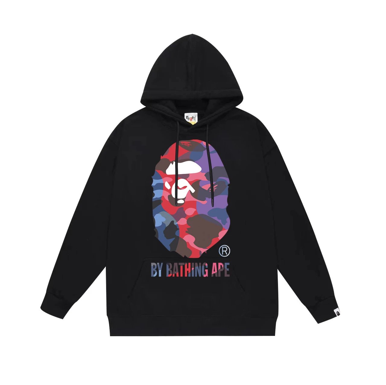 Bape Hoodie 2024Autumn and Winter New Japanese Fashion Brand Pullover plus Size Loose Hoodie Male and Female Couples Wear Teen Fashion Brand Sweater-CY